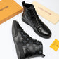 PT - LUV High BLnogram Black Boot Sneaker