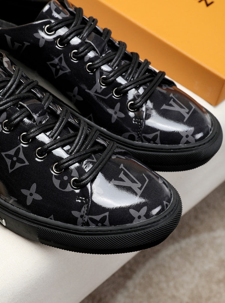 PT - LUV Low BLnogram Black Breathable Sneaker