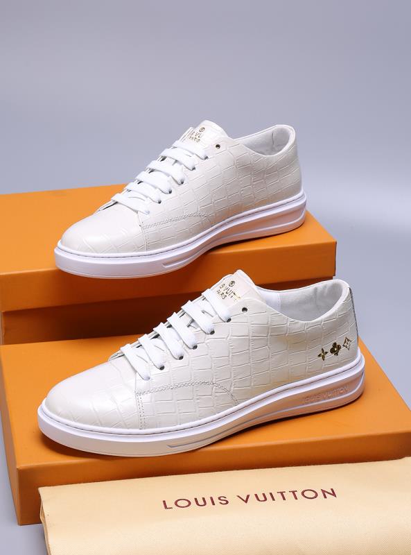 PT - LUV Alligator White Sneaker