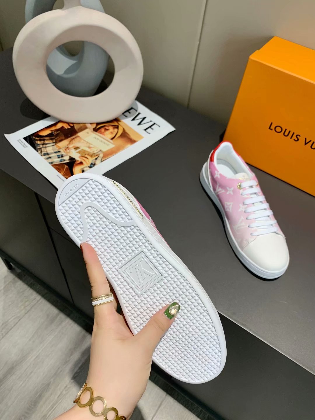 PT - LUV Time Out Orange White Sneaker