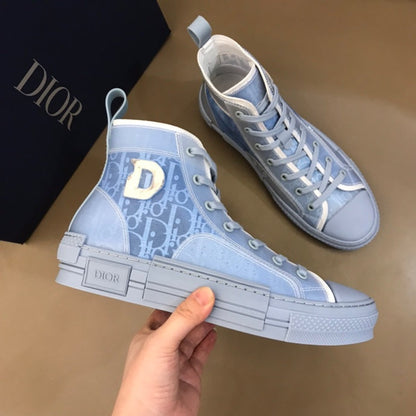 PT - DIR B23 BLUE HIGH-TOP SNEAKER