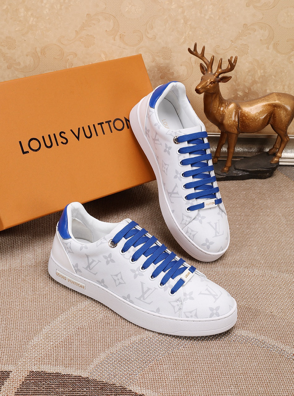 PT - LUV Time Out Blue And White Sneaker