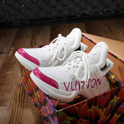 PT - LUV Archlight White Pink Sneaker