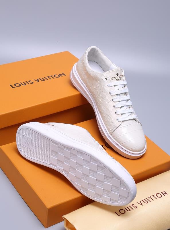 PT - LUV Alligator White Sneaker