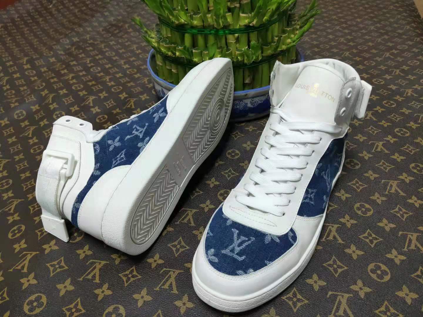 PT - Luv Rivoli White Blue Sneaker