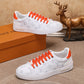 PT - LUV Time Out Orange And White Sneaker