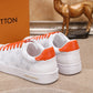 PT - LUV Time Out Orange And White Sneaker