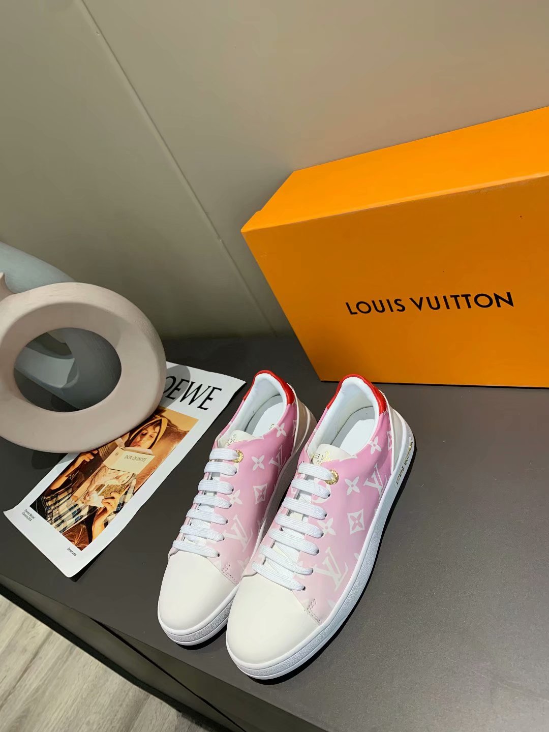 PT - LUV Time Out Orange White Sneaker