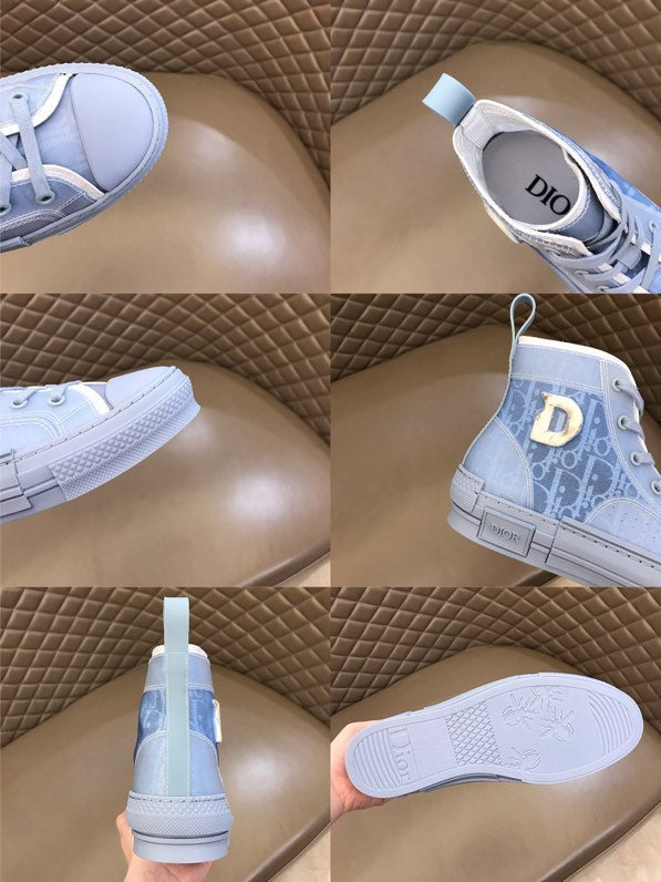 PT - DIR B23 BLUE HIGH-TOP SNEAKER