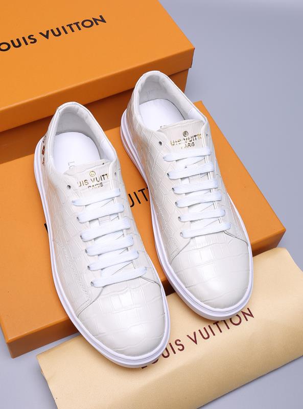 PT - LUV Alligator White Sneaker