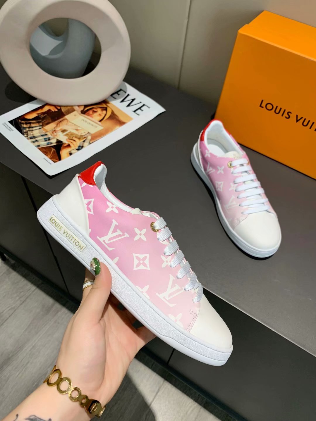 PT - LUV Time Out Orange White Sneaker