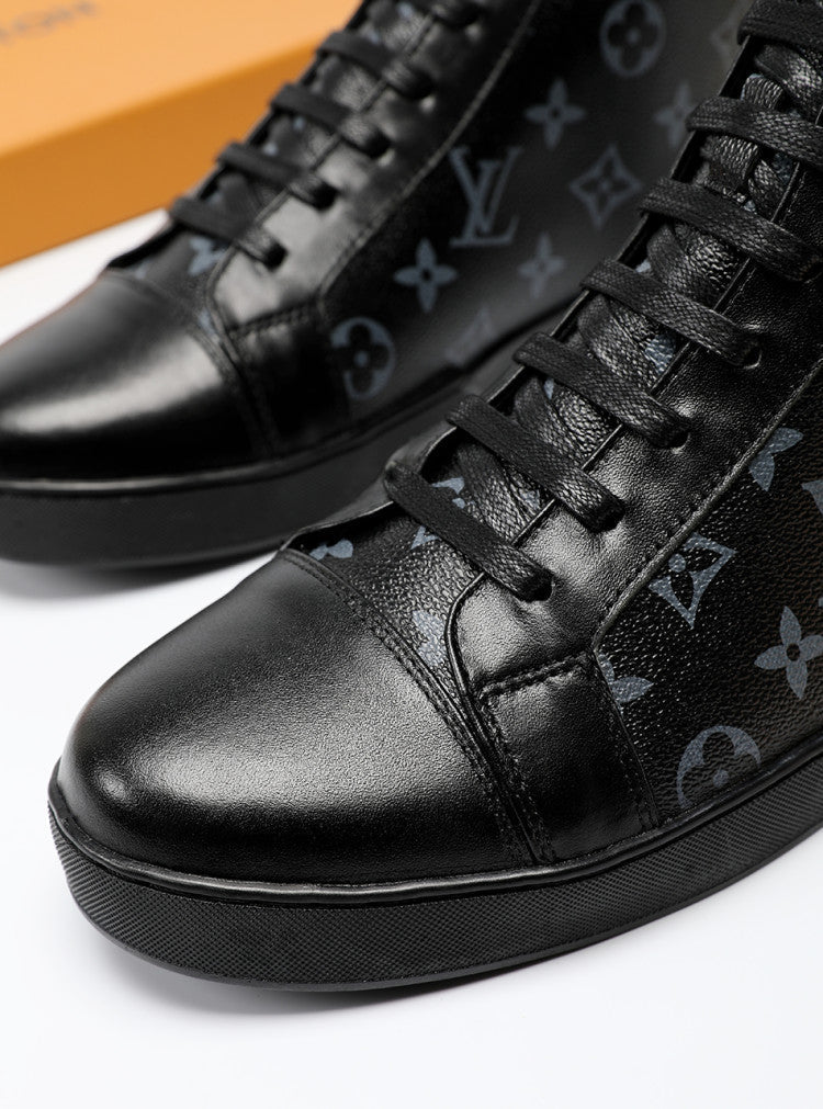 PT - LUV High BLnogram Black Boot Sneaker