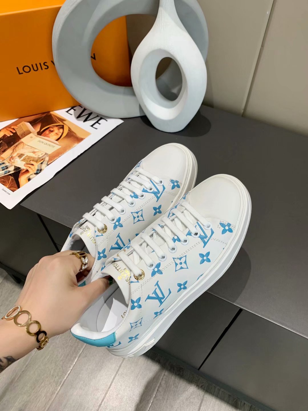 PT - LUV Casual Low Blue White Sneaker