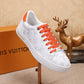 PT - LUV Time Out Orange And White Sneaker