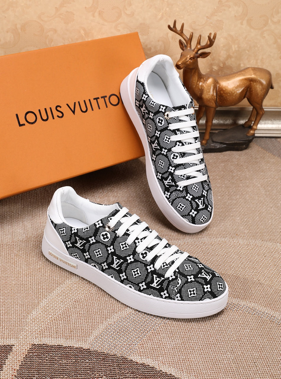 PT - LUV Time Out Black And White Sneaker