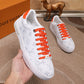 PT - LUV Time Out Orange And White Sneaker