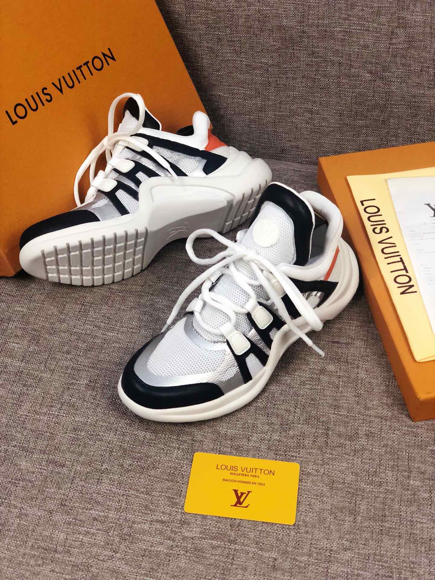 PT - LUV Archlight White Black Orange Sneaker