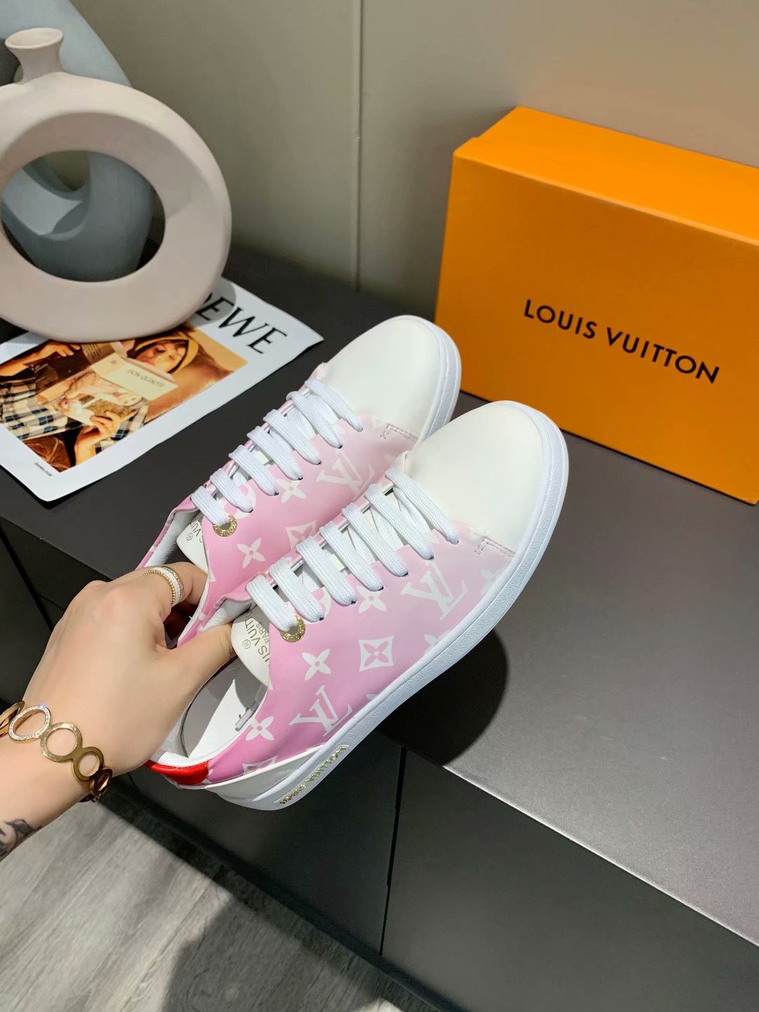 PT - LUV Time Out Orange White Sneaker